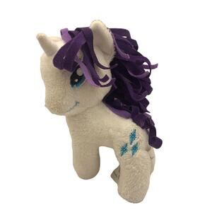 Hasbro MLP RARITY My Little Pony Friendship is Magic 5" Plush Toy Unicorn​​​​